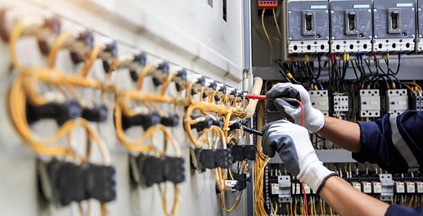 Professional Electrician technician working in Azle, TX